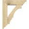 Ekena Millwork Balboa Traditional Rough Sawn Bracket w/ Offset Brace, Douglas Fir, 6"W x 20"D x 24"H BKT0604X20X24BOA01RDF - alternate 3